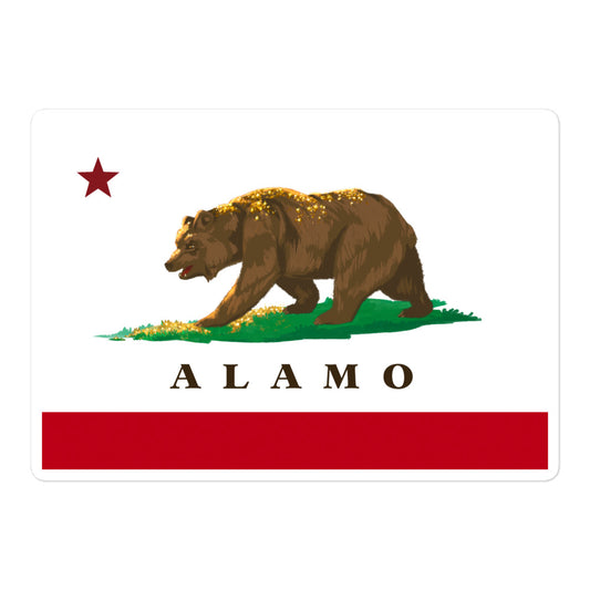 Alamo CA Sticker - CAFlags