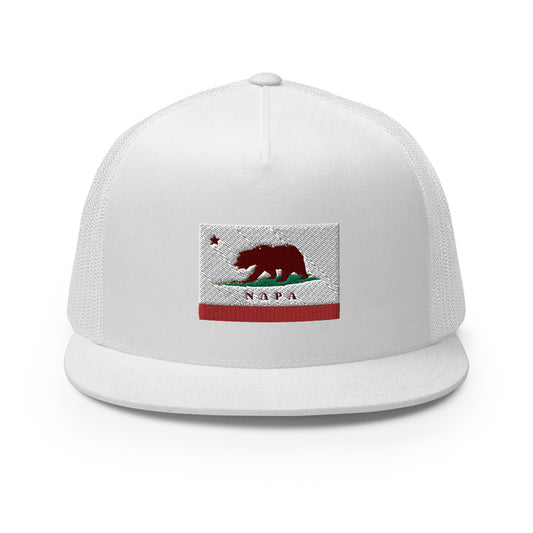 Napa CA Trucker Hat - CAFlags