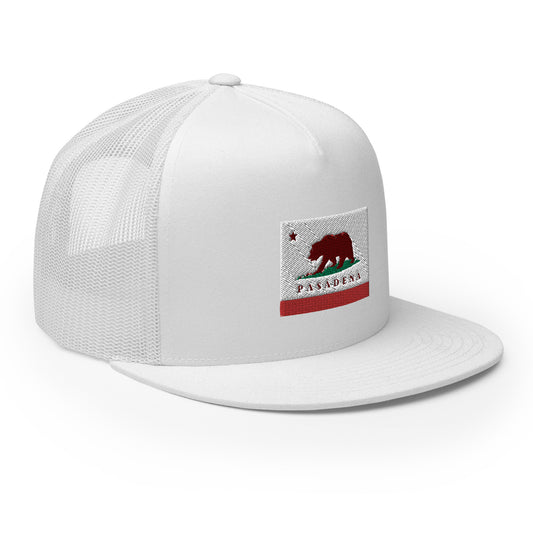 Pasadena CA Trucker Hat - CAFlags