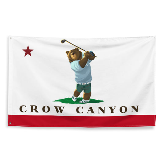 Crow Canyon Golf Flag - CAFlags