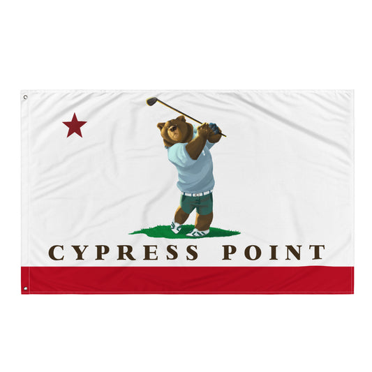 Cypress Point Golf Flag