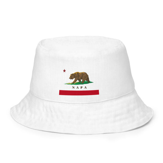 Napa CA Reversible bucket hat - CAFlags