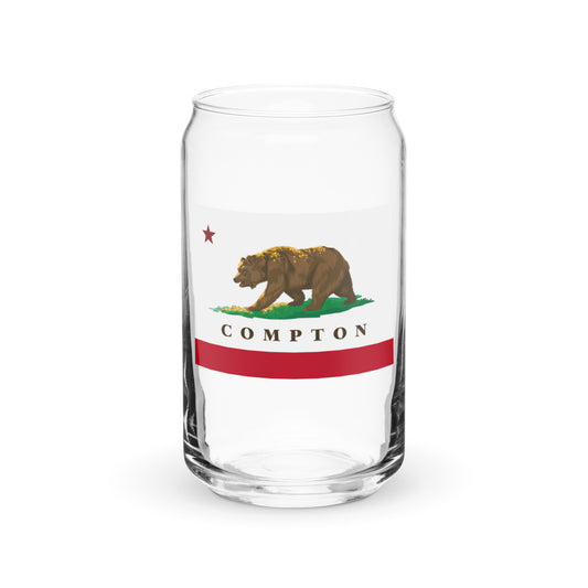 Compton Can-shaped glass