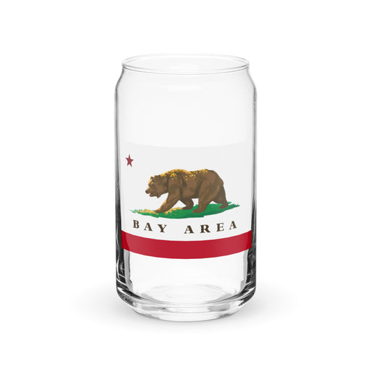 Bay Area Can-shaped glass
