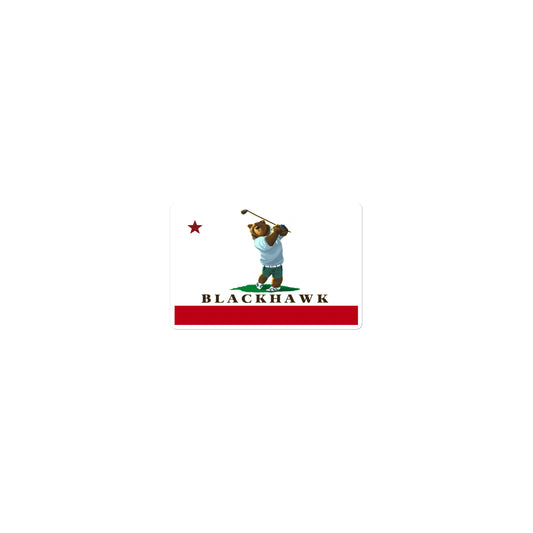 Blackhawk Golf sticker - CAFlags