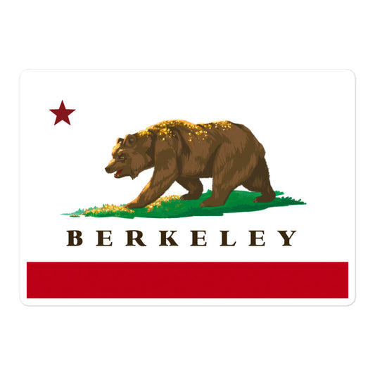 Berkeley CA sticker - CAFlags