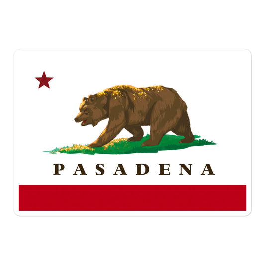 Pasadena CA Sticker - CAFlags