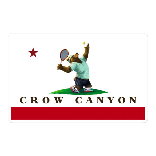 Crow Canyon Tennis Sticker