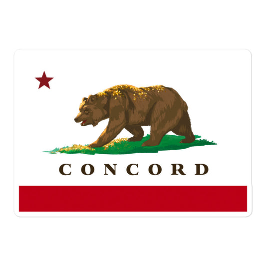 Concord CA Sticker