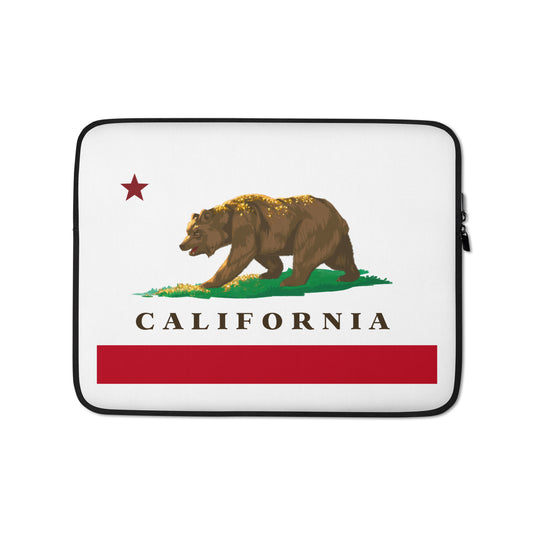 California Flag Laptop Sleeve - CAFlags
