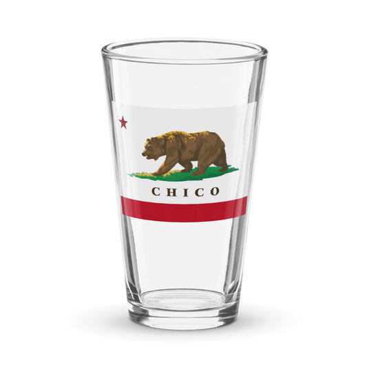 Chico pint glass