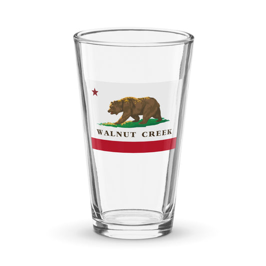 Walnut Creek CA pint glass