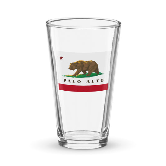Palo Alto pint glass