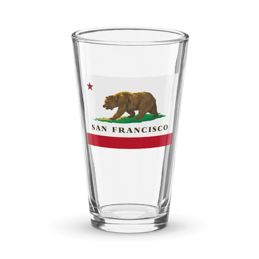 San Francisco pint glass