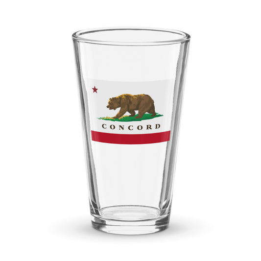 Concord pint glass