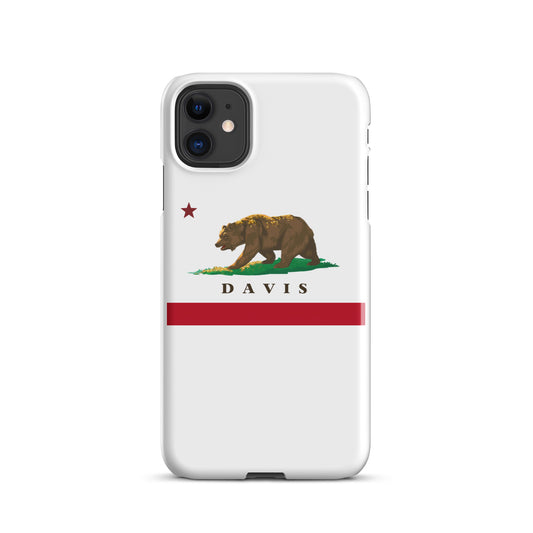 Davis CA Snap case for iPhone® - CAFlags