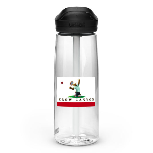 Crow Canyon tennis water bottle