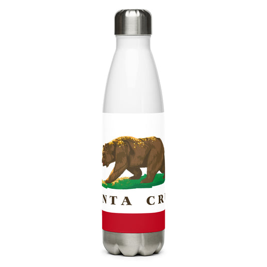Santa Cruz Stainless steel water bottle - CAFlags