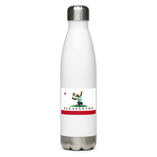 Pleasanton Tennis Stainless steel water bottle