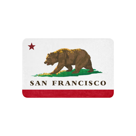 CA Flag San Francisco Sherpa blanket - CAFlags