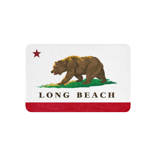 Long Beach CA Sherpa blanket