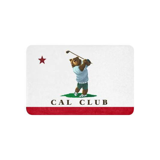 Cal Club Golf Sherpa blanket