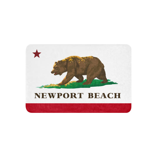 Newport Beach Sherpa blanket