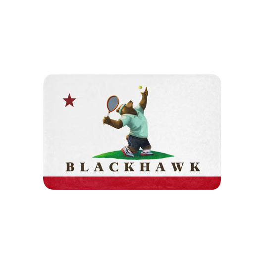 Blackhawk Tennis Sherpa blanket