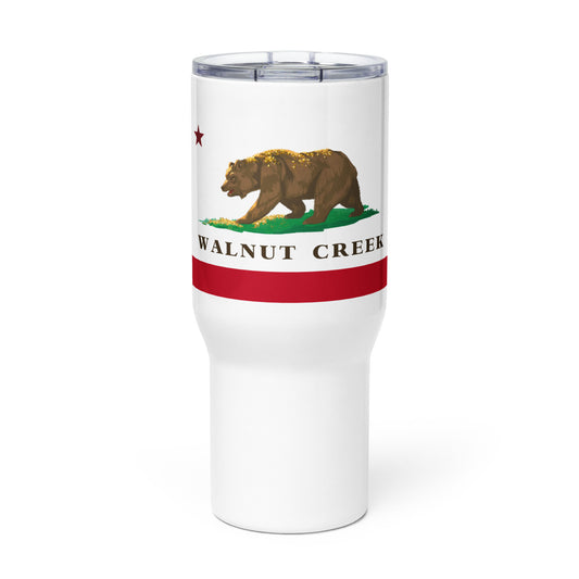 Walnut Creek Travel mug with handle