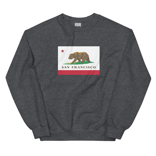 CA Flag San Francisco Sweatshirt - CAFlags