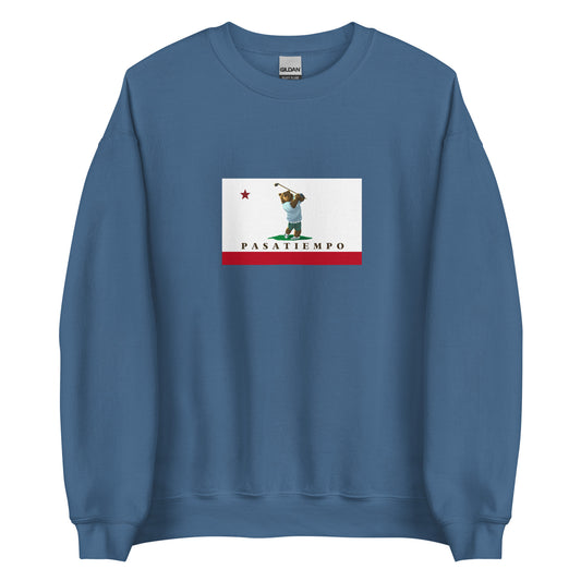 Blue Pasatiempo Golf CA Sweatshirt