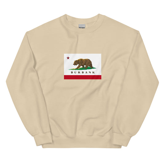 Sand Color Burbank CA Sweatshirt