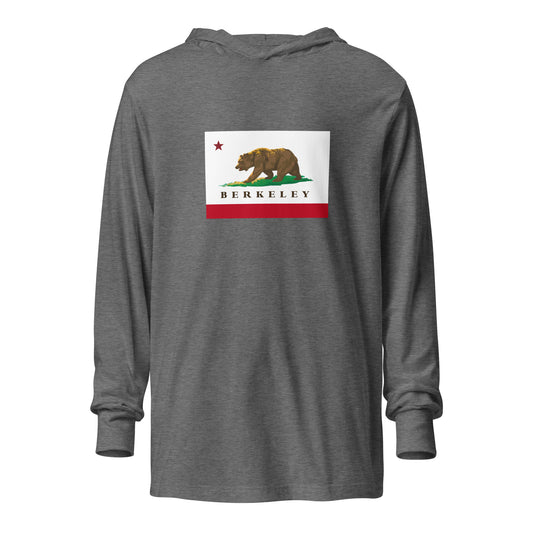 Berkeley CA Hooded long-sleeve tee - CAFlags