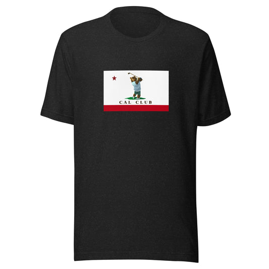 black Cal Club Golf Shirt