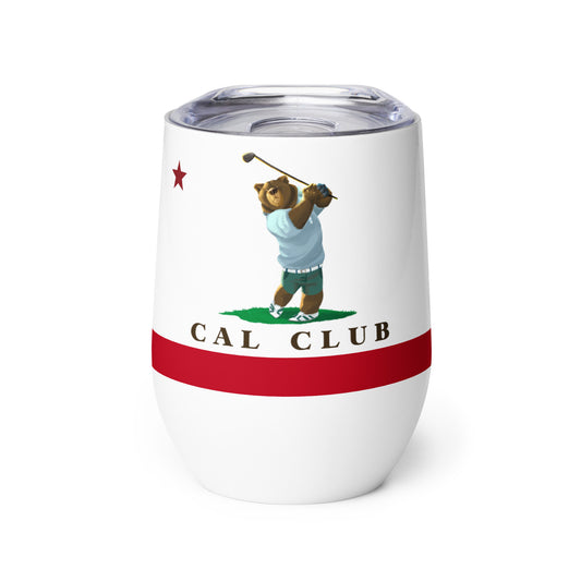 Cal Club Golf Wine tumbler