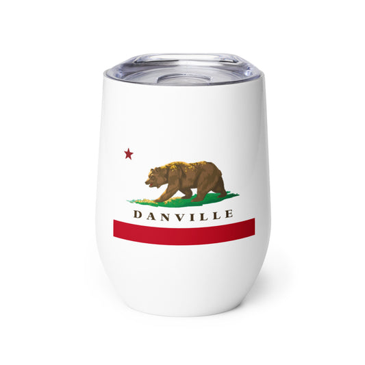 Danville CA Wine tumbler
