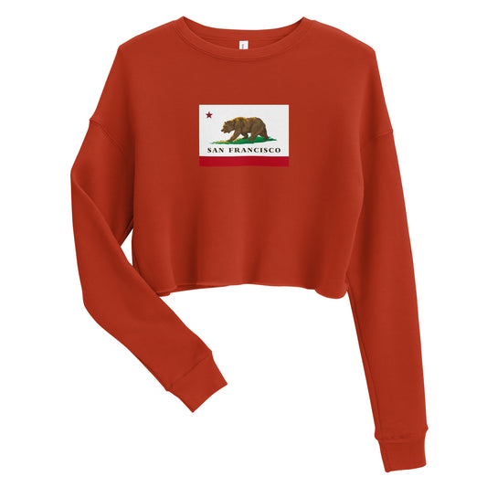 San Francisco Crop Sweatshirt