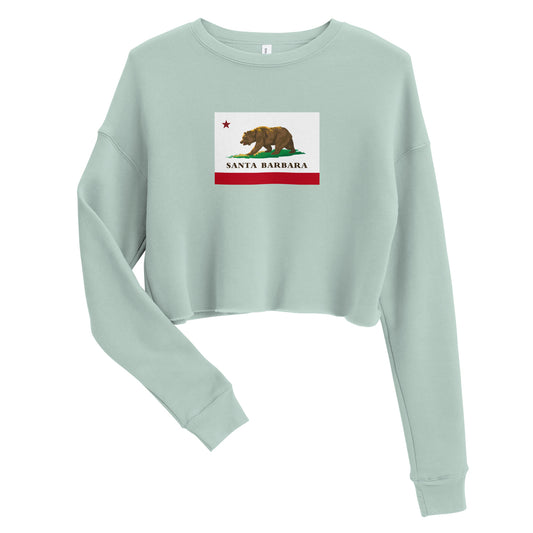 Santa Barbara Crop Sweatshirt