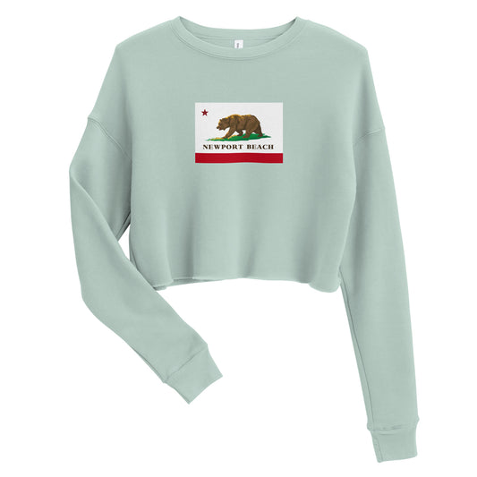 Newport Beach Crop Sweatshirt